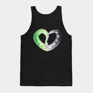 Ball Python Heart (Aro Pride Design) Tank Top